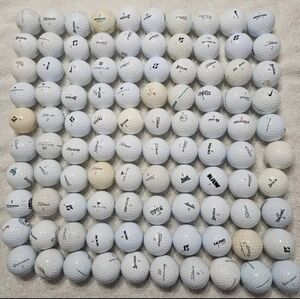 100 AAA - AAAAA Mint Condition Used 100 Golf Balls Assorted Brands